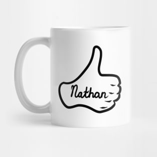 Men name Nathan Mug